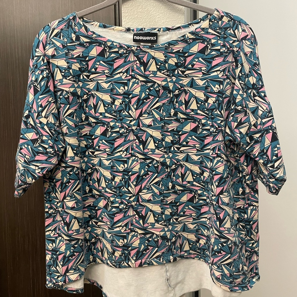 Geometric Sweater Shirt